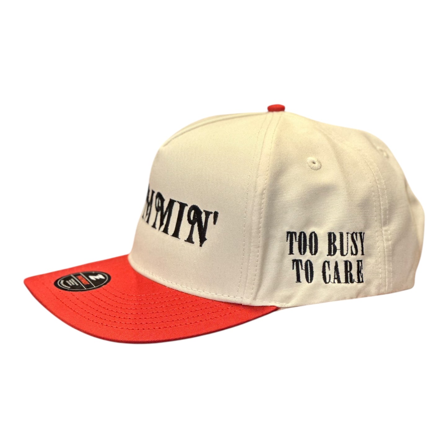 GHC's Embroidered "MOMMIN'" Zapped Patriot/Reddish Brown Khaki