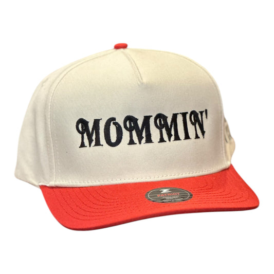 GHC's Embroidered "MOMMIN'" Zapped Patriot/Reddish Brown Khaki
