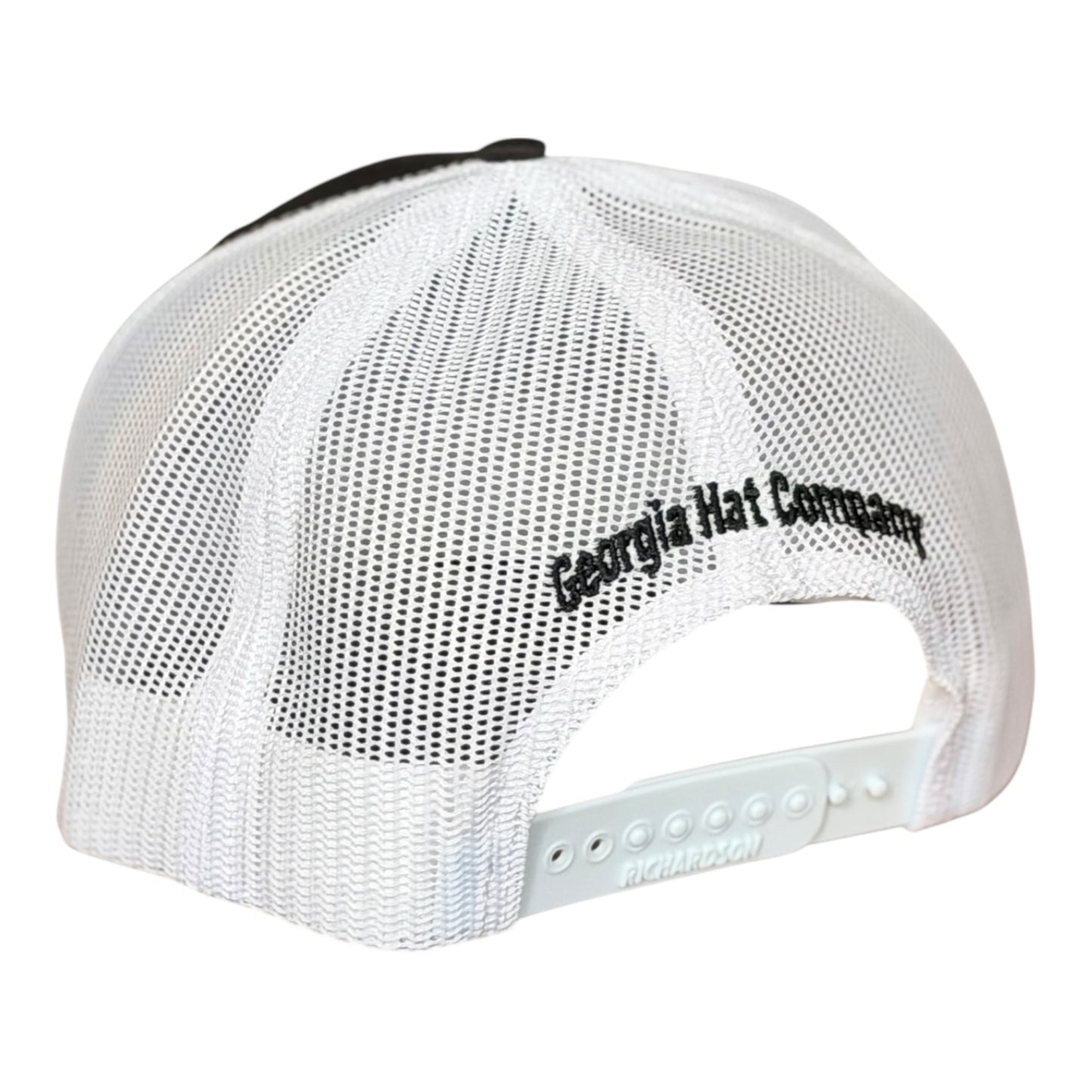 SQUEAKY'S TIP TOP Patch Hat Richardson 112 Black/White