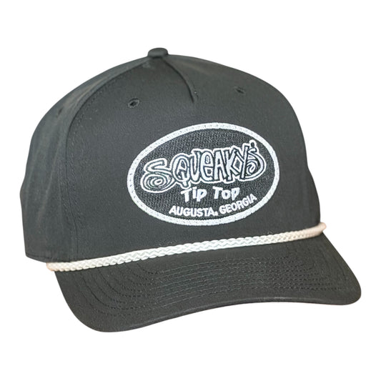 SQUEAKY'S TIP TOP PATCH HAT /Richardson 258BR/Black