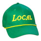 YOUTH- GHC's 3-D Embroidered "LOCAL"/Green w/Yellow