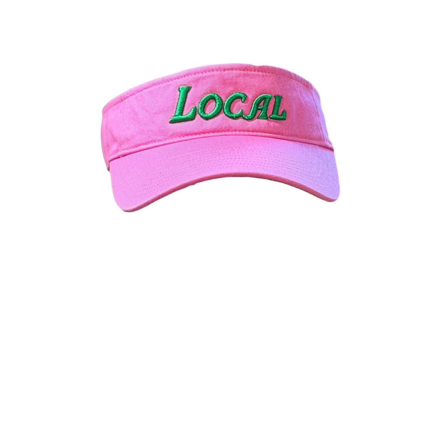 GHC Embroidered "Local" Visor/Pink
