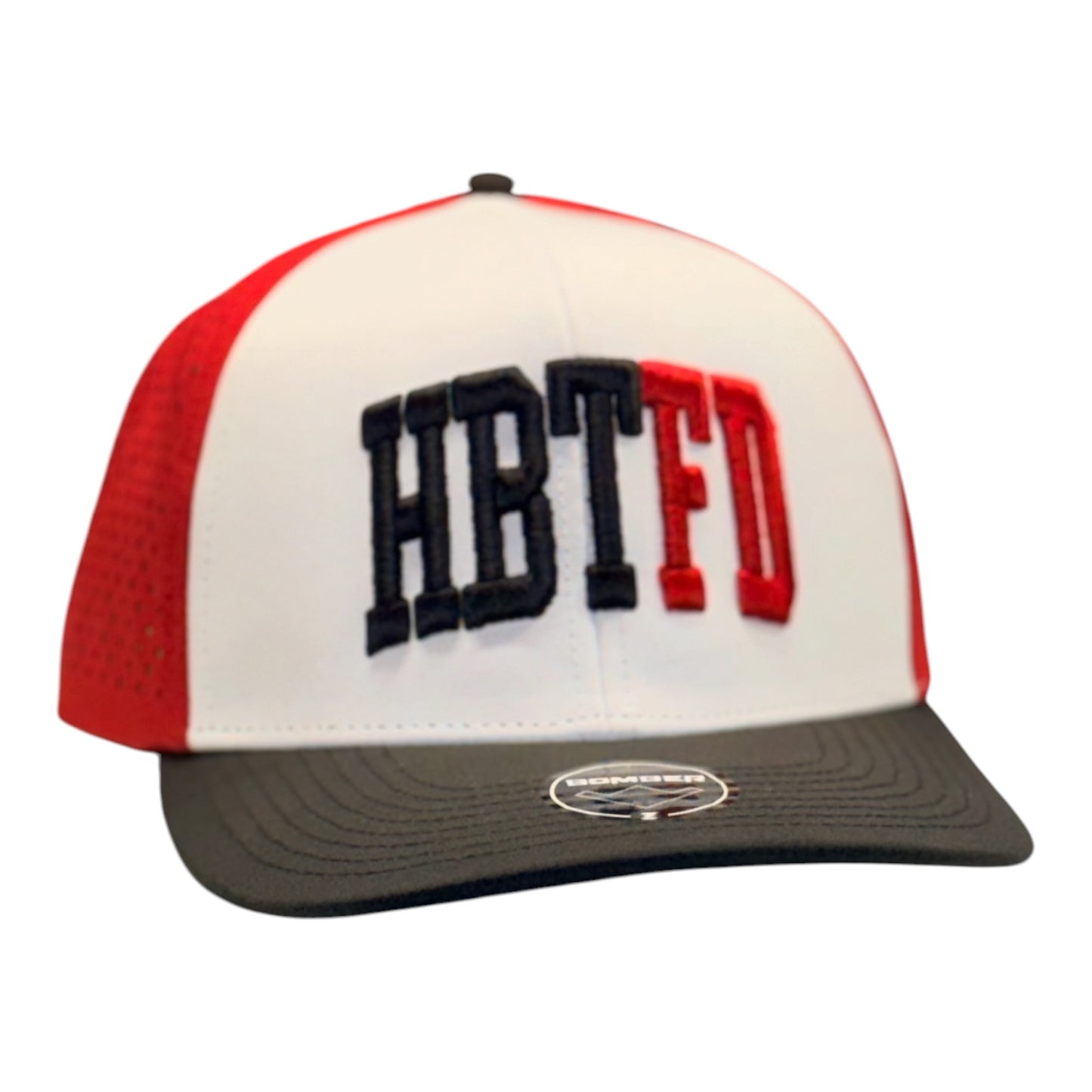 How Bout Them Dawgs….Zapped Bomber Red-White-Black