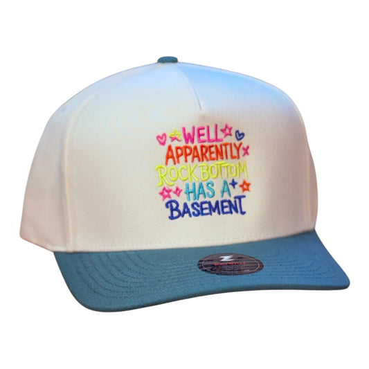 ROCK BOTTOM HAS A BASEMENT...Zapped Patriot-Khaki/Teal