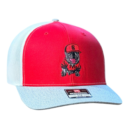 GHC's Bulldog Snapback Richardson 112 Red/White/Grey