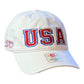 GHC's "USA" Richardson Peached Cotton Twill R55/White