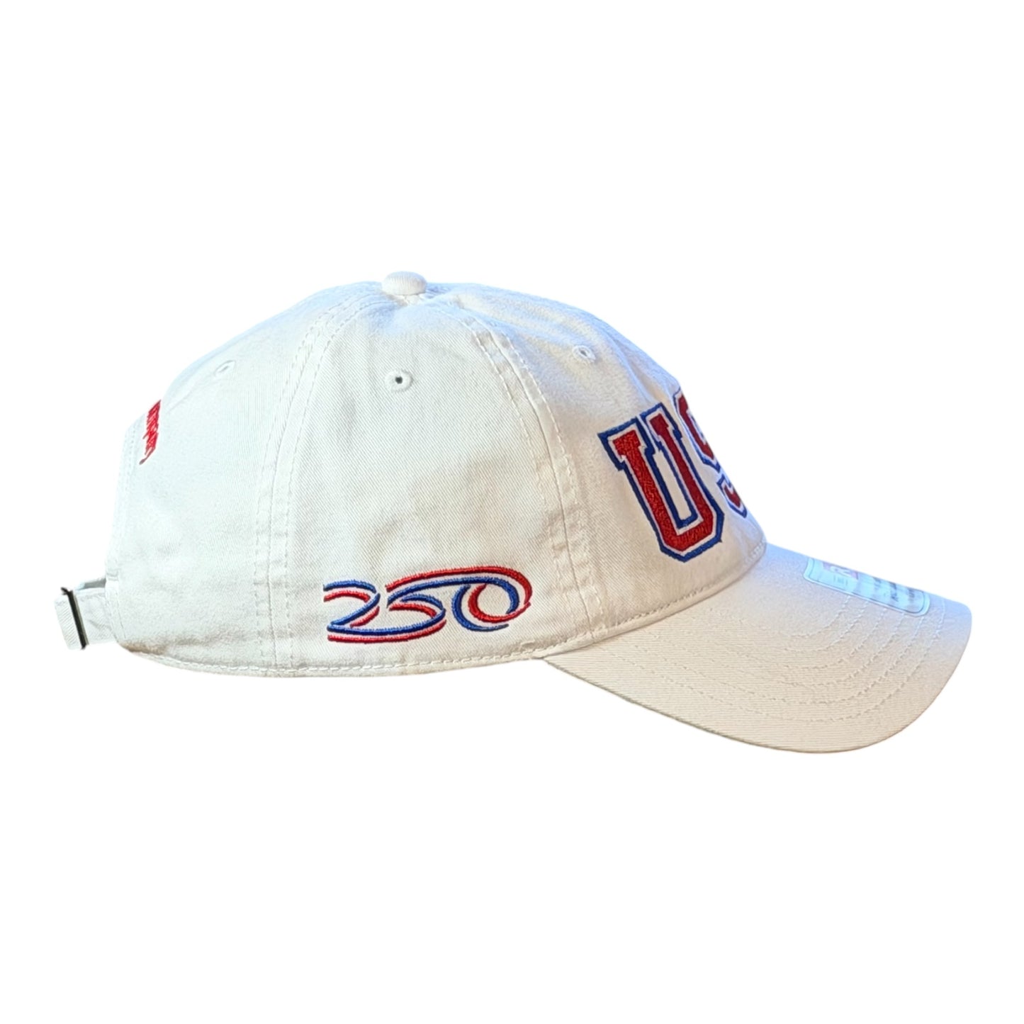GHC's "USA" Richardson Peached Cotton Twill R55/White