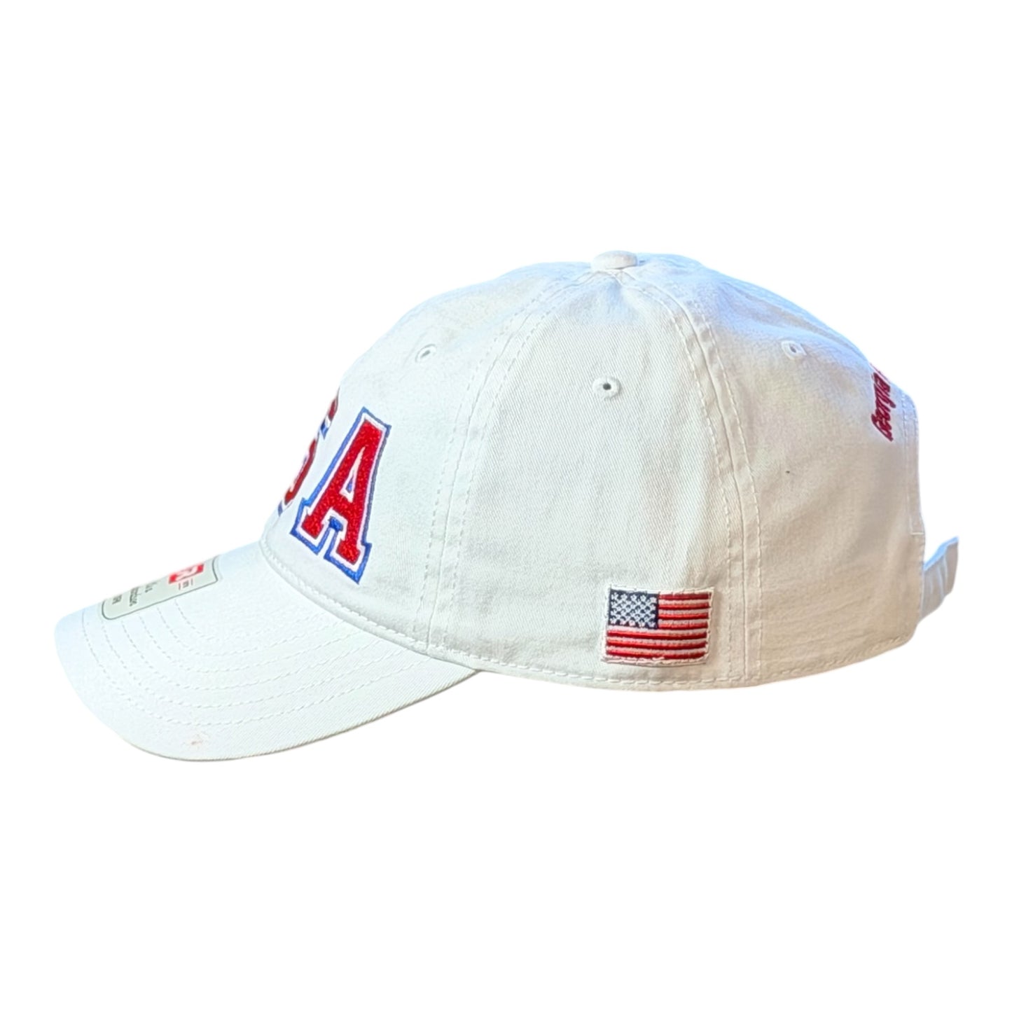 GHC's "USA" Richardson Peached Cotton Twill R55/White