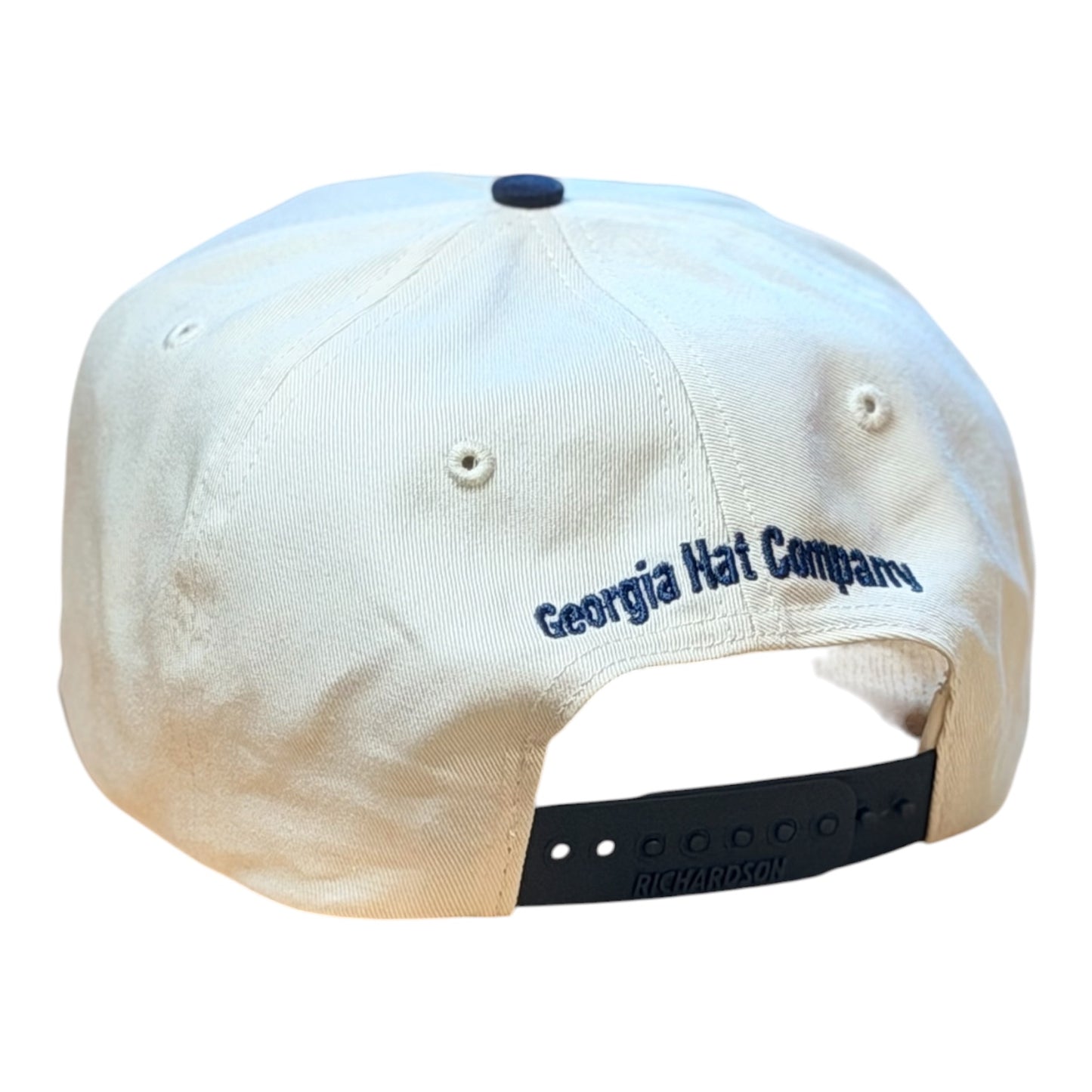 3-D Embroidered "Raised Right" Richardson 356  Khaki/Navy