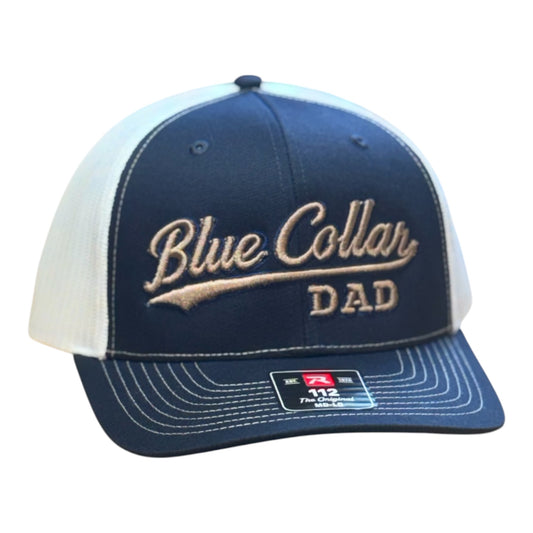 3-D "Blue Collar Dad" Richardson 112 Navy/White
