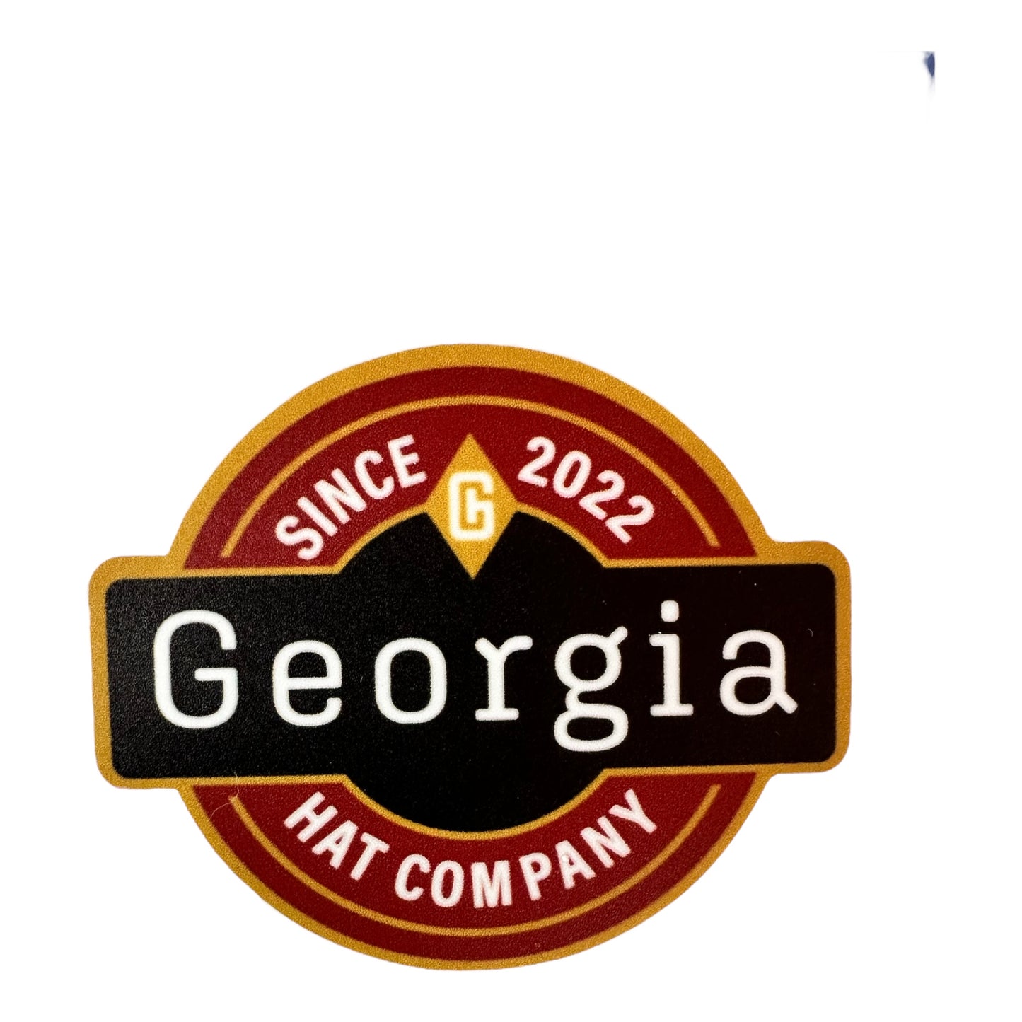 Georgia Hat Company “Georgia Gold” Sticker