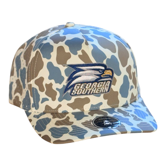 Georgia Southern Eagle Zapped Blackhawk- Camo Blue