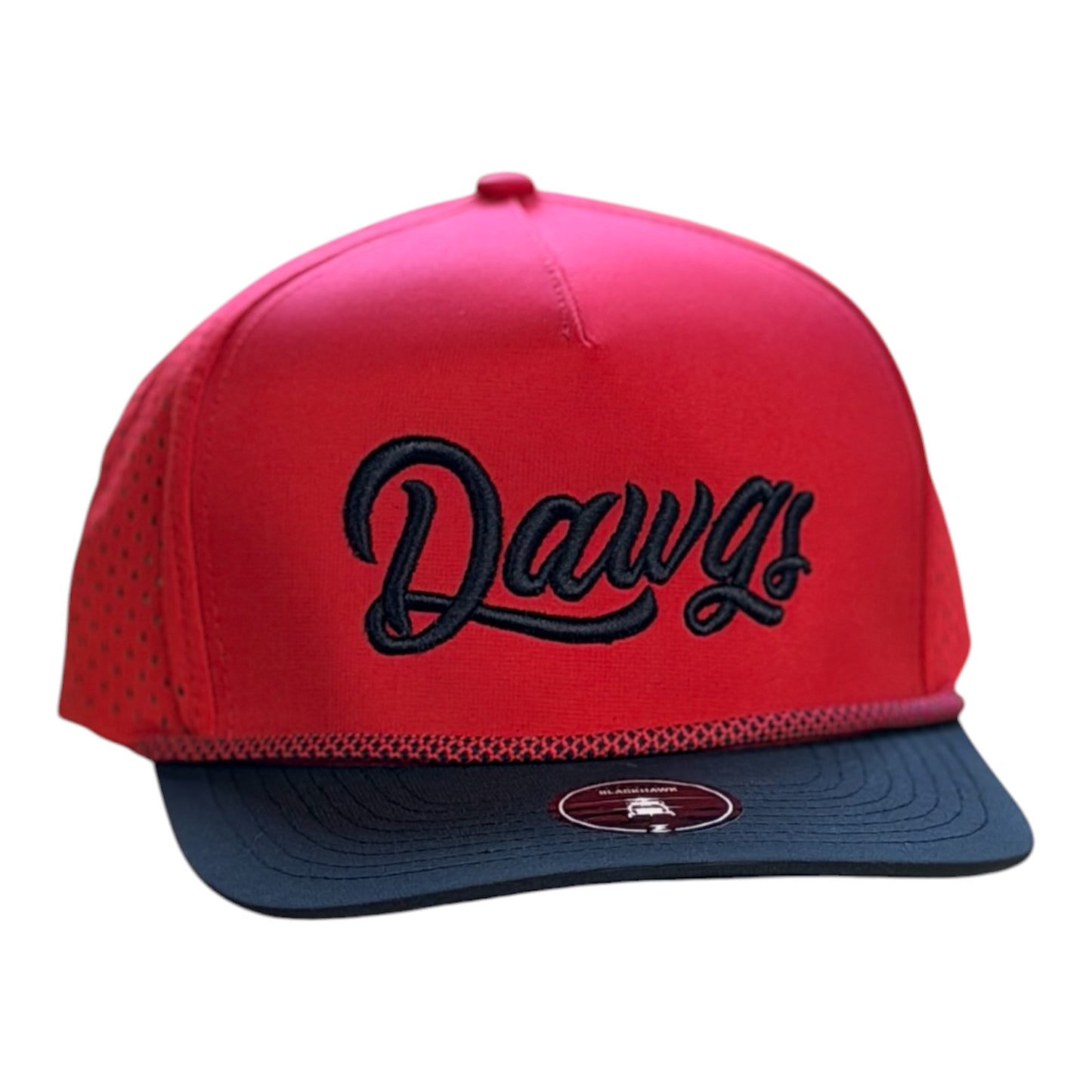 3-D "Dawgs" ….Zapped Blackhawk R+ Red/Black
