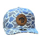 FISH OR BUZZ? Leather Patch Zapped Blackhawk- Camo Blue
