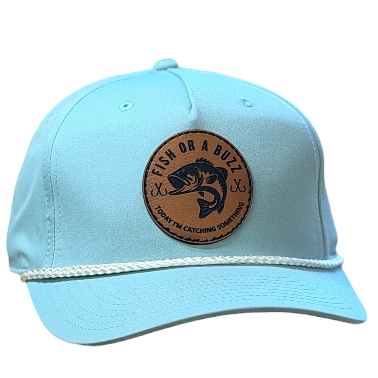 FISH OR BUZZ? GHC’s Leather Patch Braided Richardson 258 Light Blue