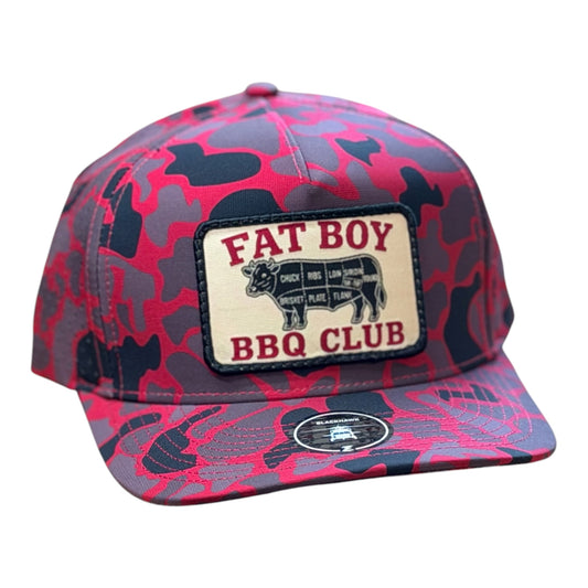 GHC's "Fat Boy BBQ Cow" Zapped Blackhawk-Red/Black Camo