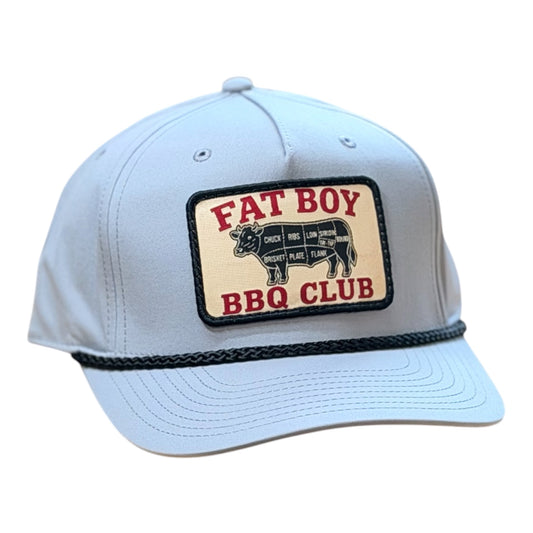 GHC's "Fat Boy BBQ Cow” Richardson 258BR Grey/Blk Rope