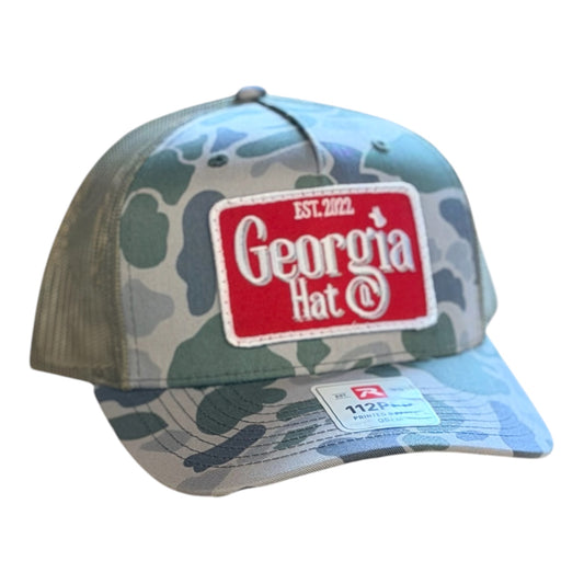 GHC's OG Rectangle Logo Richardson 112/Camo Olive