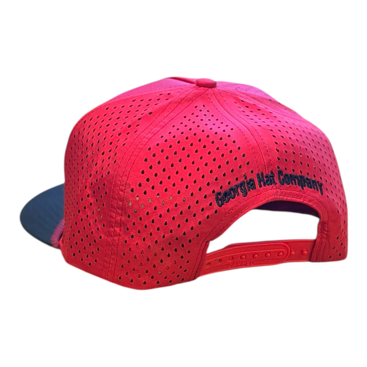 3-D Georgia Hat Company Zapped Blackhawk R+ Red/Black