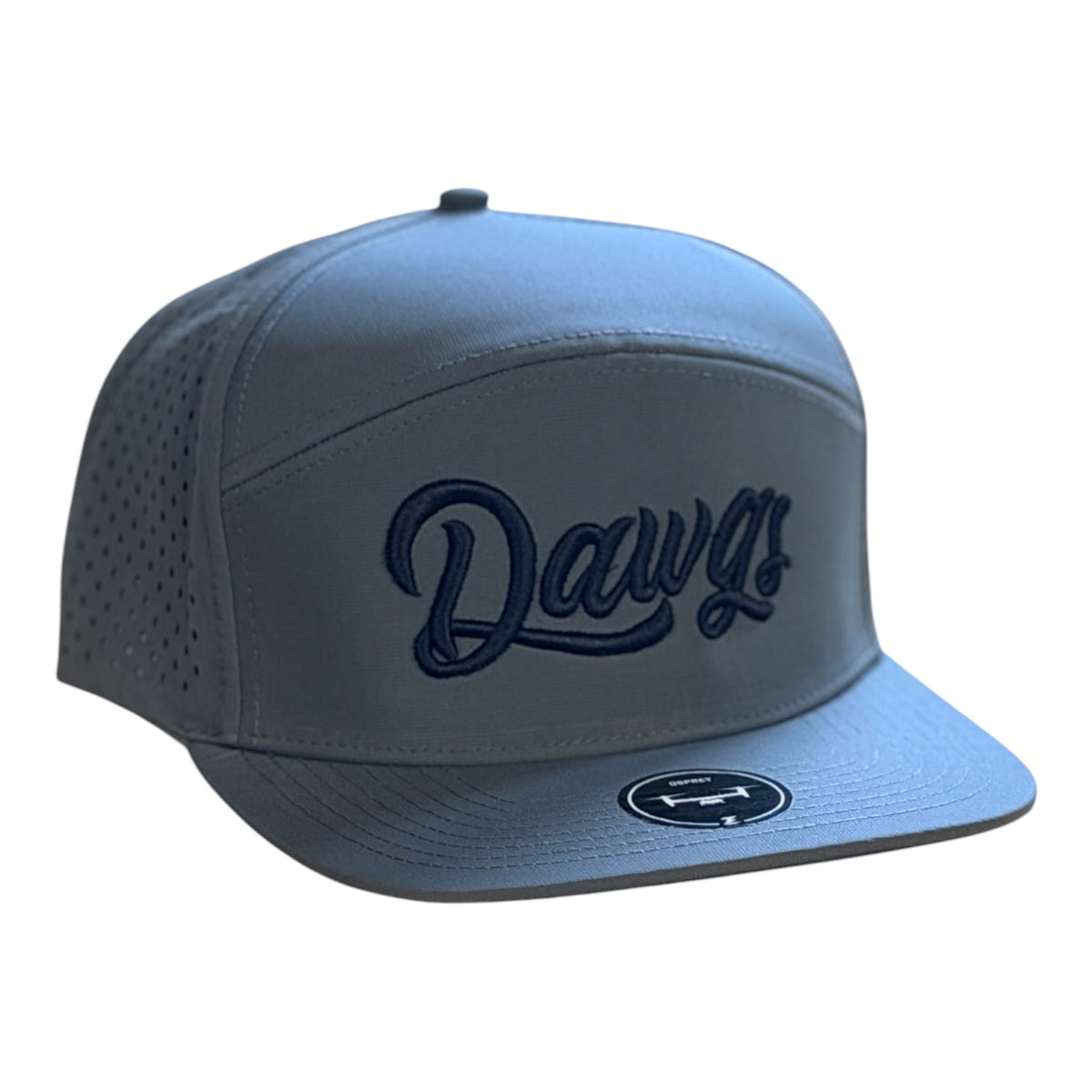 X-Large- 3-D Embroidered “Dawgs”  Zapped Osprey XL/Grey