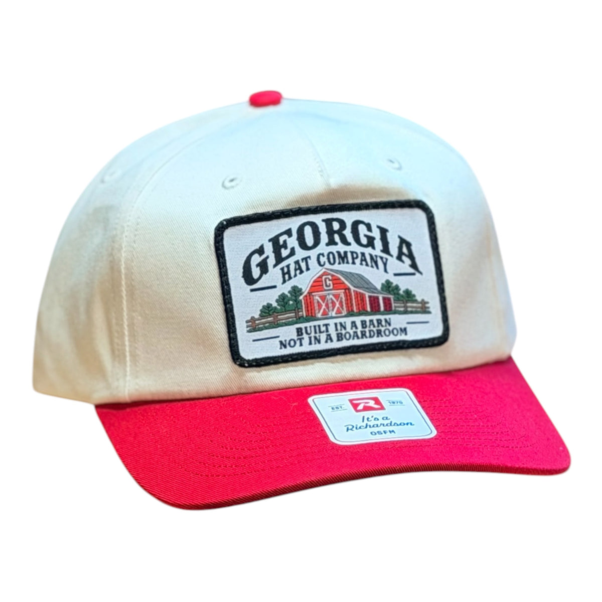 GHC's "BUILT IN A BARN"  Richardson 356  Khaki/Red