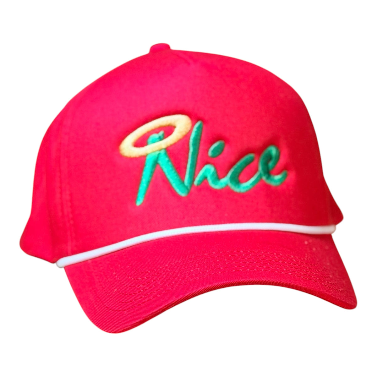 NAUGHTY? OR NICE? Snapback Trucker Style/Red