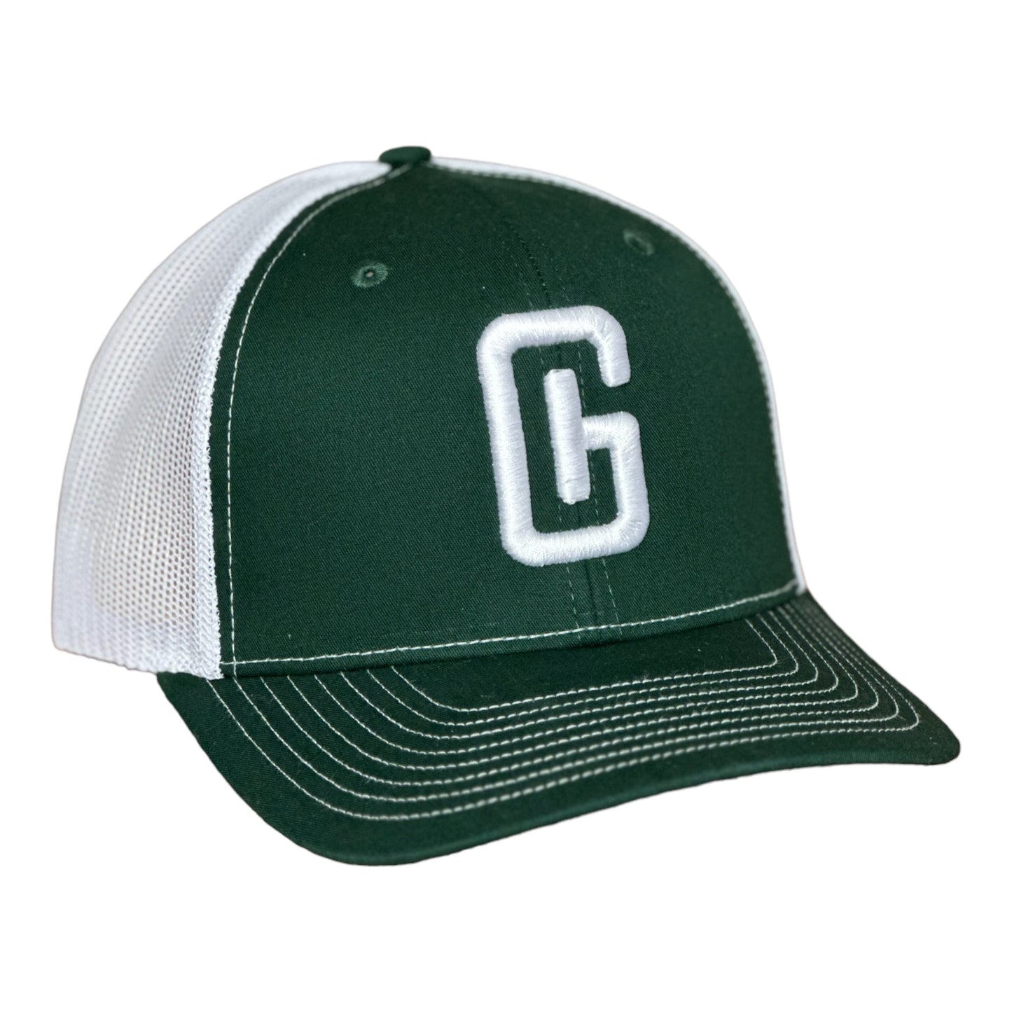 GHC’s 3-D Puff Embroidered Richardson 112 Cap Greenbrier Green/White