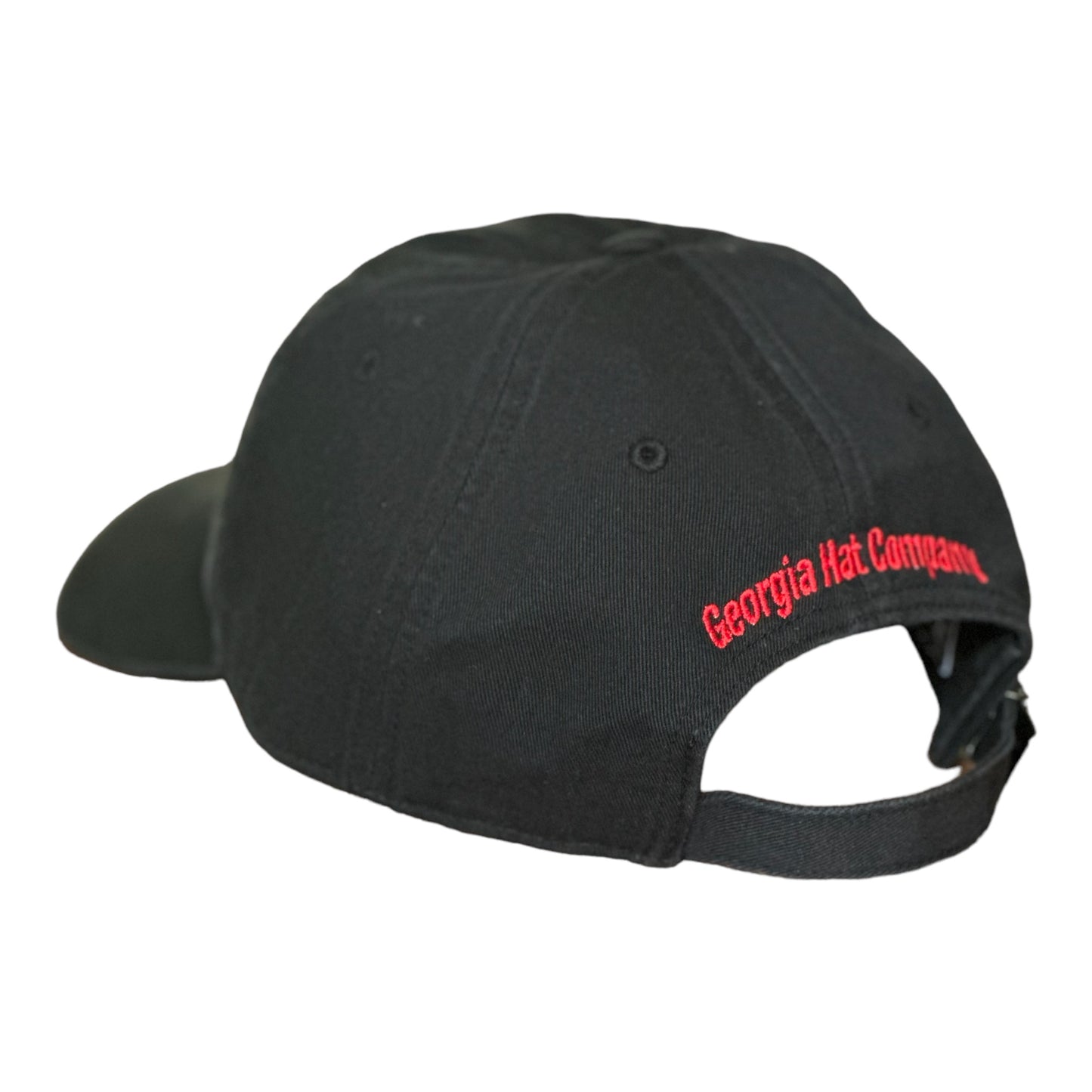 GHC's Embroidered Georgia Bulldog Richardson 320 Chino Dad Hat Black