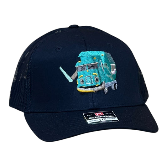 YOUTH- GHC's Embroidered "Trash Truck" Richardson 112/Navy