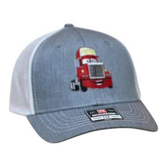 YOUTH- GHC's Embroidered "MACK" Richardson 112 Heather Gray/White