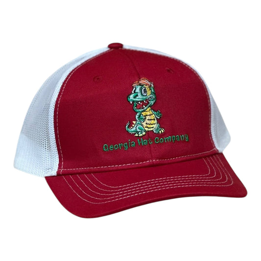YOUTH- GHC's Embroidered "Gator" Port Authority/Red/White
