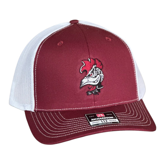 GHC's Embroidered "SC" Gamecock Snapback Richardson 112 Burgandy/White