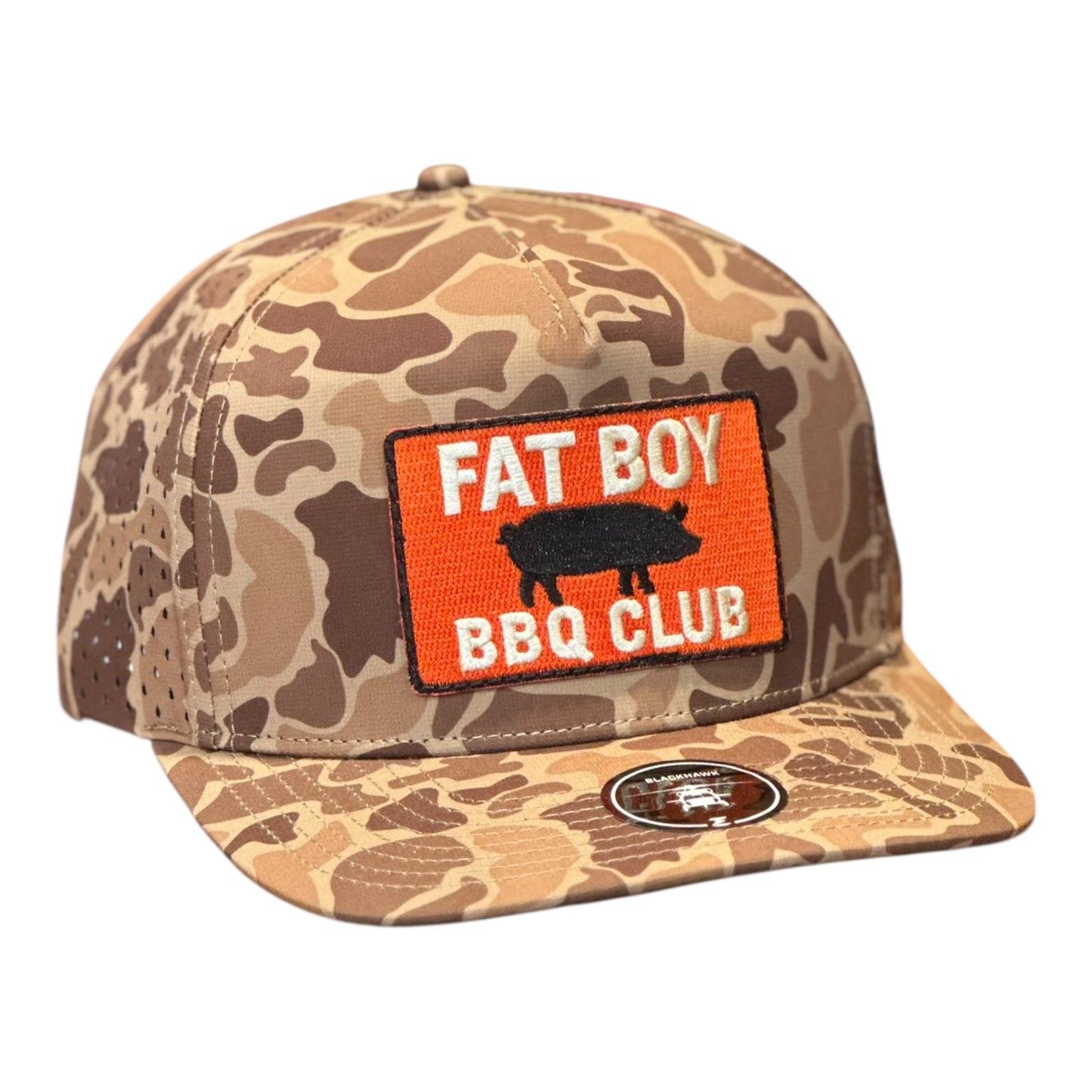 GHC's "Fat Boy BBQ Club” Zapped Blackhawk/Brown Old School Camo