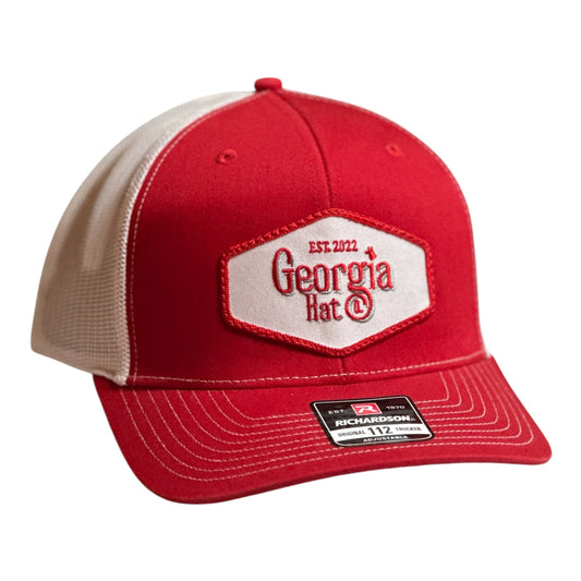 The Original GHC Richardson 112 Trucker Hat  Red/White