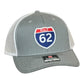 Rule 62 Richardson 112 Trucker Heather Grey/White