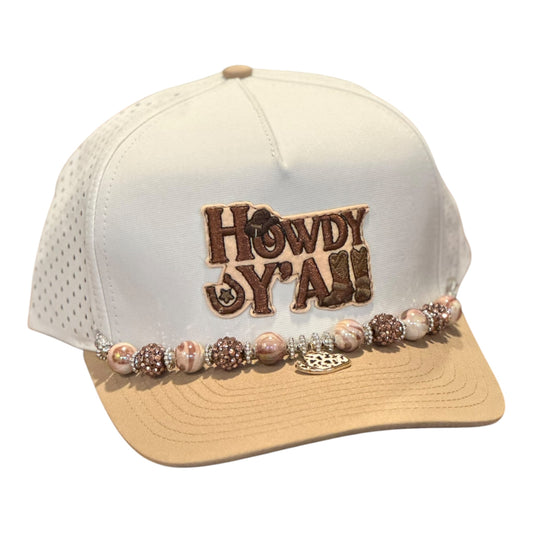 GHC's Custom Decorated “Howdy Y'all" Zapped Patriot/Vintage White