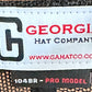 Georgia Hat Company's Contrast Stitch Snapback Trucker Hat  OD Green/Black