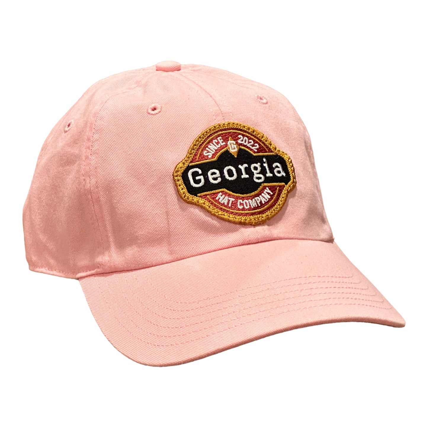 "Georgia Gold" Richardson 320 Chino Dad Hat/Pink