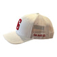 3-D Red Embroidered Georgia Hat Co Logo Richardson 112 White/Red