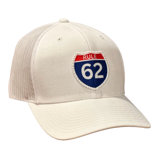 Rule 62 Richardson 112 Trucker  White