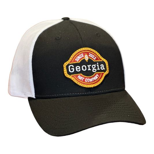 GHC's "Georgia Gold" Richardson 115 Trucker Black/White