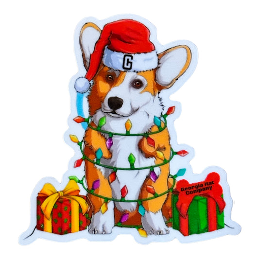 GHC's Christmas Corgi Stickers