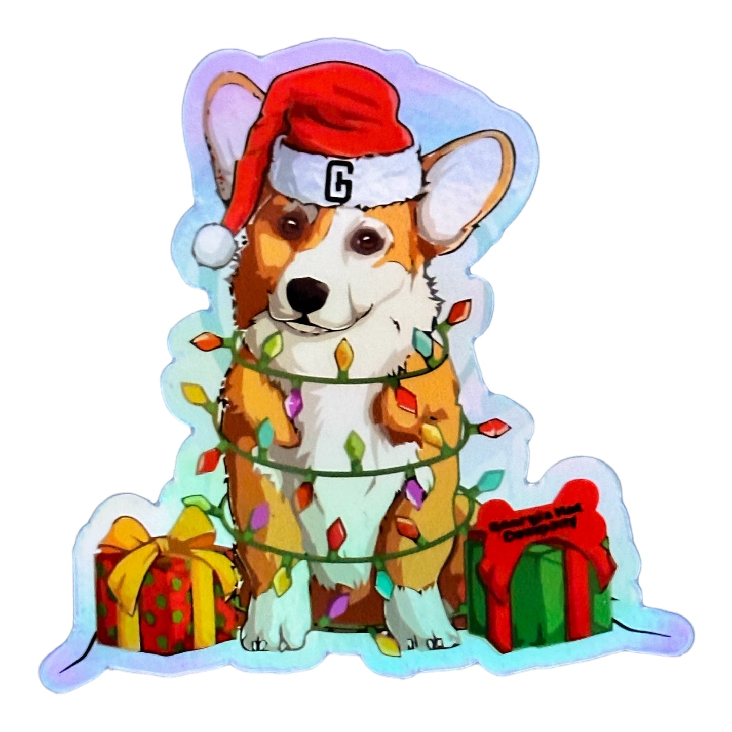 GHC's Christmas Corgi Stickers