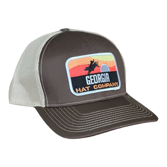 Georgia Hat Company’s “Bull Rider” Chocolate/Khaki