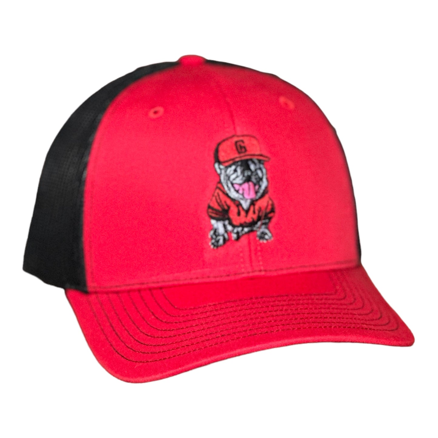 GHC's Bulldog Snapback Richardson 112 Red/Black