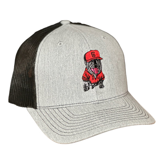 GHC's Bulldog Snapback Richardson 112 Heather Grey/Black