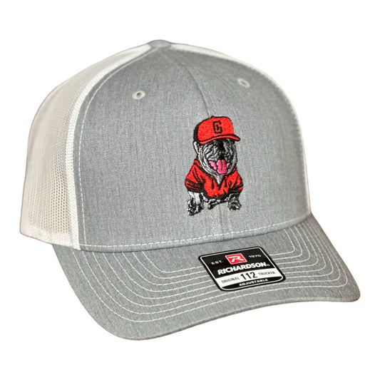 GHC's Bulldog Snapback Richardson 112 Heather Grey/White