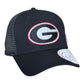 GHC's Embroidered Bulldog "G" Infinity Women's Trucker/ Black
