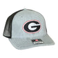 YOUTH- GHC's Embroidered Bulldog "G" Richardson 112 Heather Gray/Black