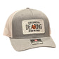 GHC's "In God We Trust" DEARING Patch Hat Richardson 112 Heather Grey/White